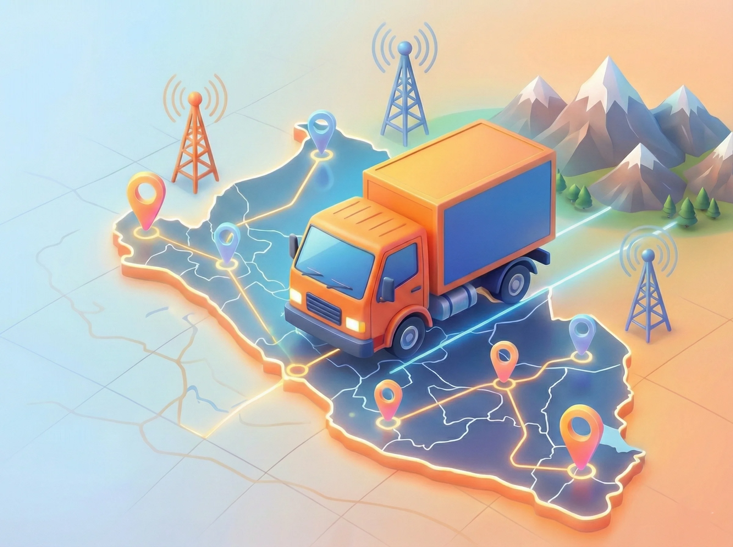 Camión de distribución IMEXSE con cobertura nacional en Perú